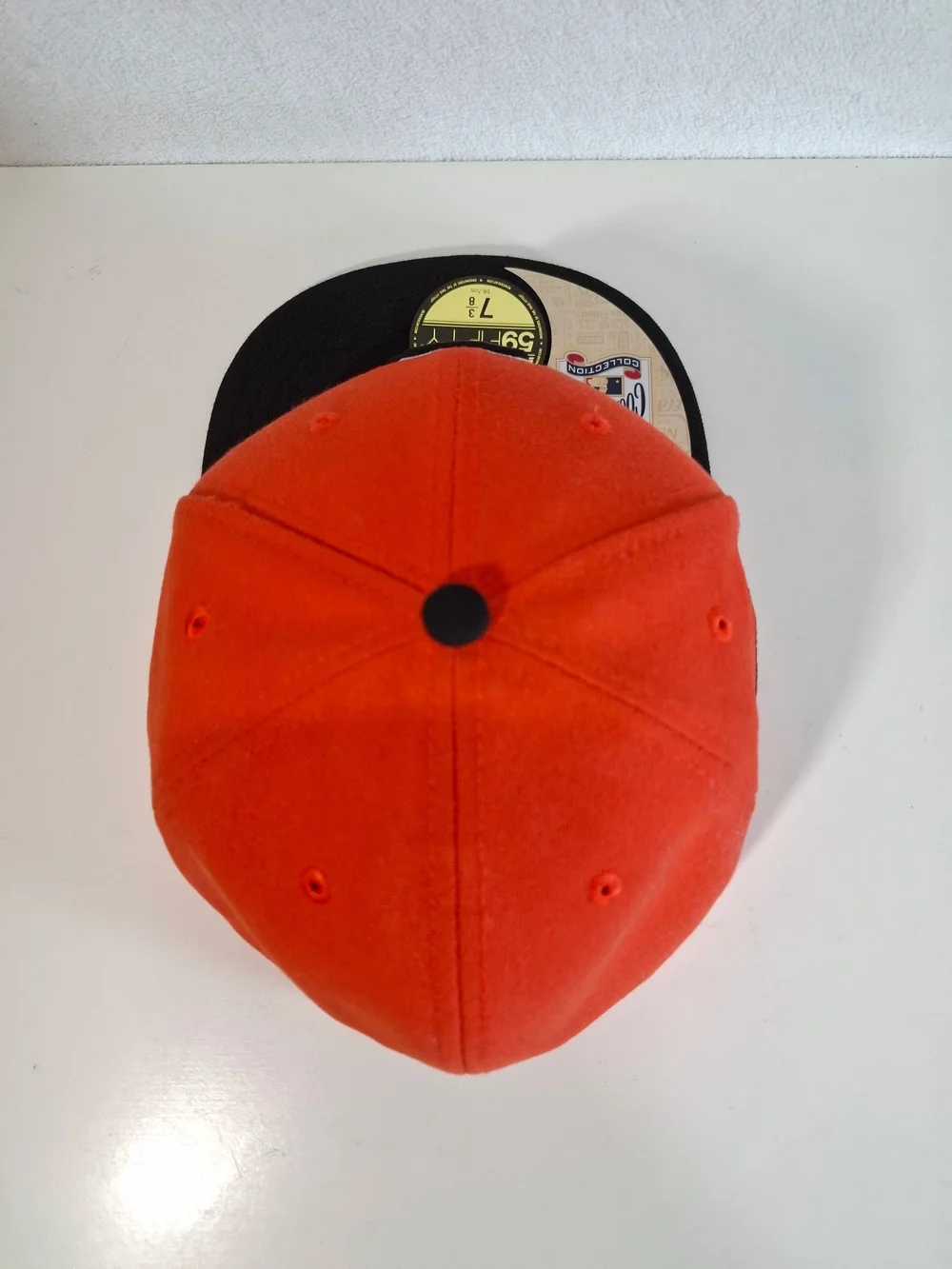 San Francisco Giants Orange & Black 59FIFTY Fitted Hat